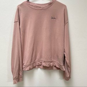 H&M’s divided Love sweater Size L